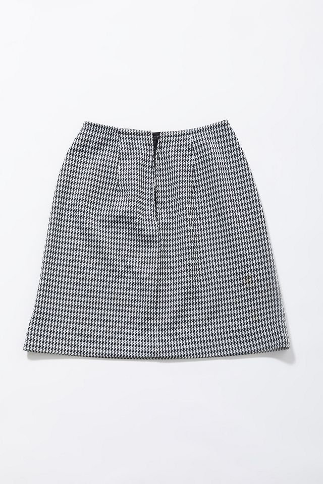 Vintage Houndstooth Mini Skirt  #1