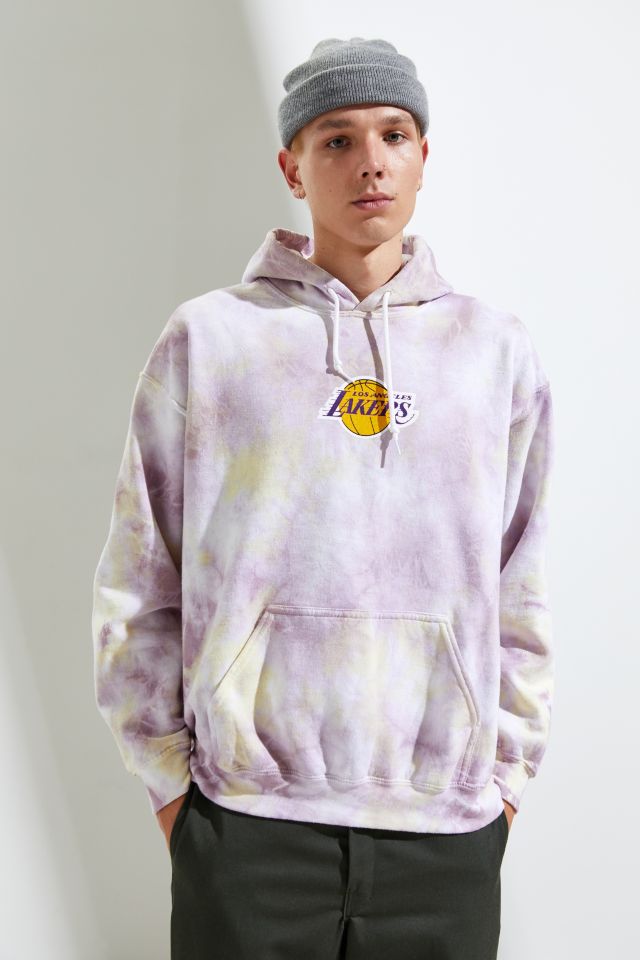 Lakers hoodie tie dye sale