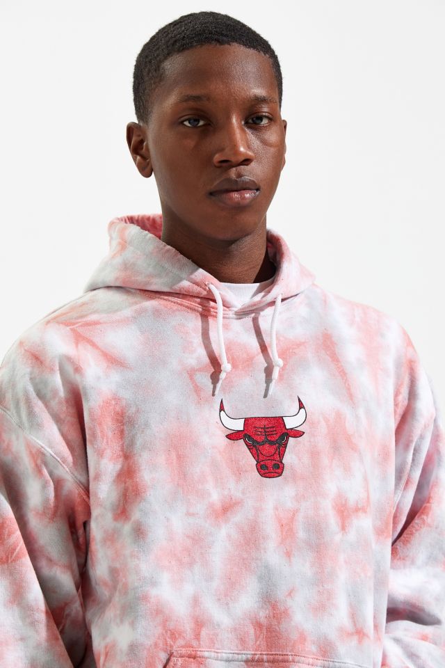 Chicago Bulls Tie-Dye Hoodie Sweatshirt #1