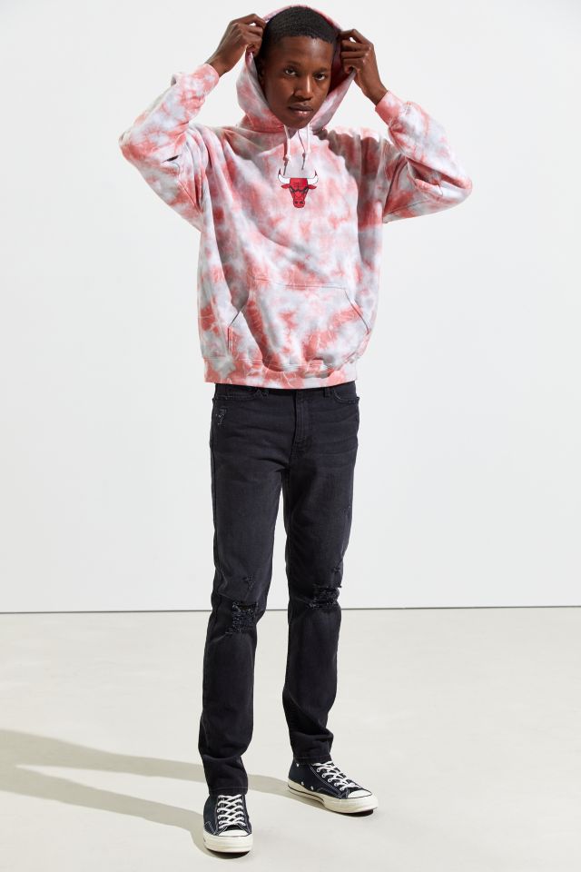 Chicago Bulls Tie-Dye Hoodie Sweatshirt #2