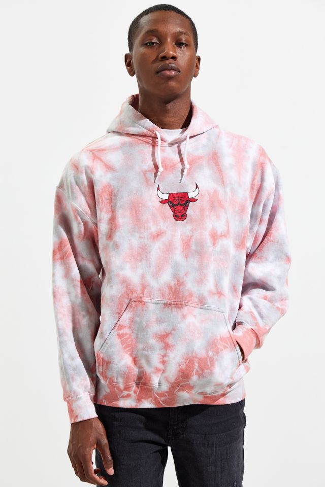Chicago Bulls Tie-Dye Hoodie Sweatshirt #3