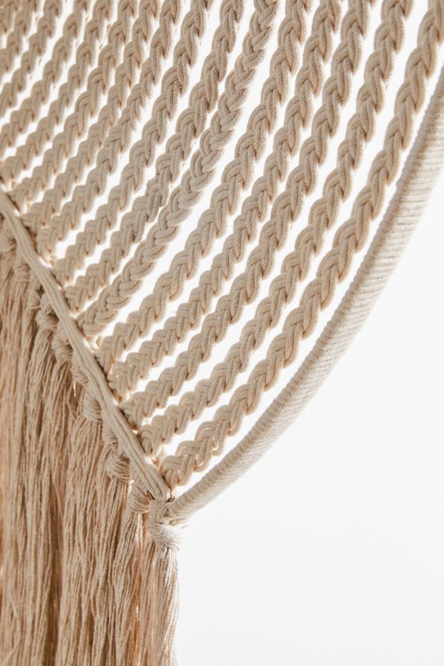 Hallie Macramé Room Divider Screen #4