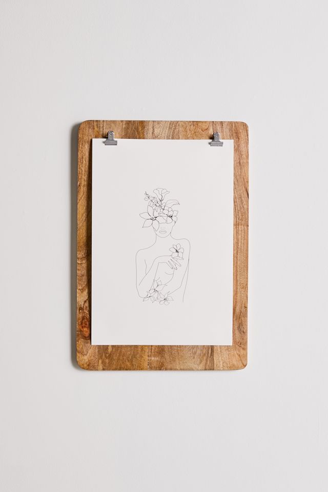 Wooden Clipboard Picture Frame #3