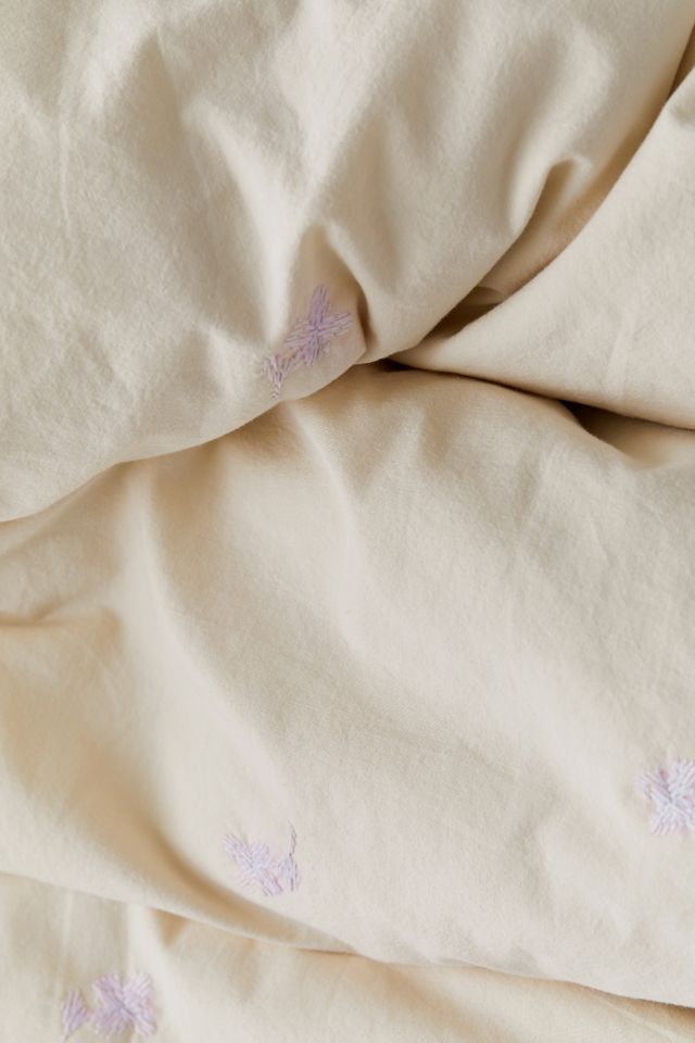 Samantha Embroidered Floral Duvet Cover #3