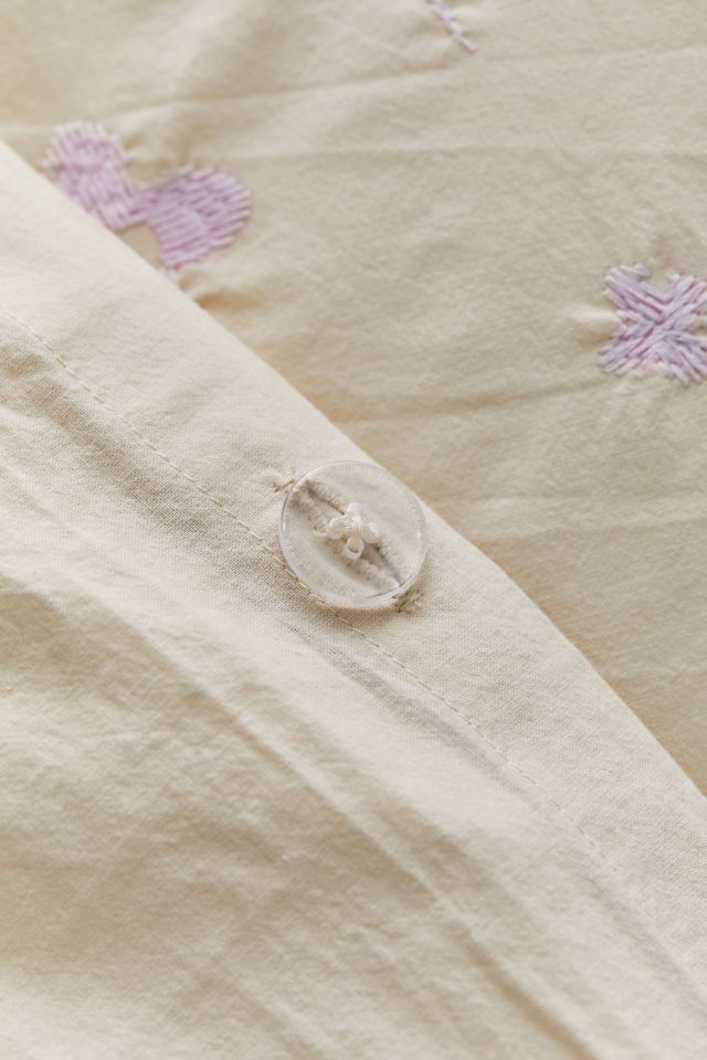 Urban Outfitters Samantha Embroidered Duvet shops cover Twin XL NEW