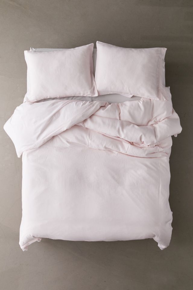 Palmer Linen Blend Solid Duvet Cover #1