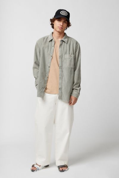 Your Neighbors Baseball Button-Down Shirt - Urban Outfitters - classy