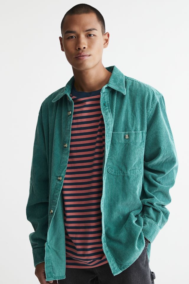 UO Big Corduroy Cotton Cord Work Shirt | Urban Outfitters