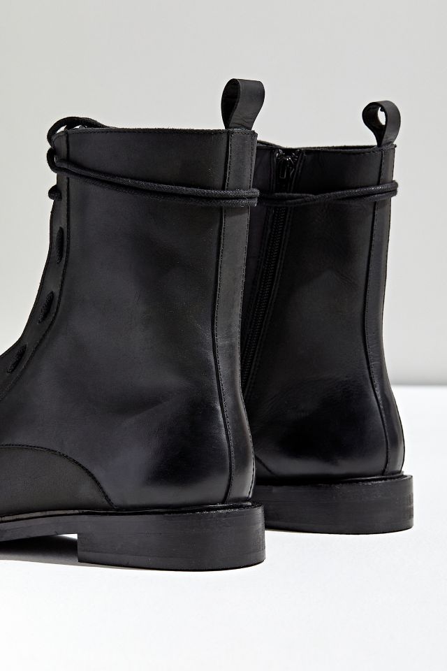 UO Leather Lace-Up Utility Boot  #2