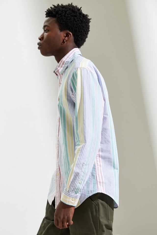 Polo Ralph Lauren Classic Multi Stripe Button-Down Shirt | Urban Outfitters