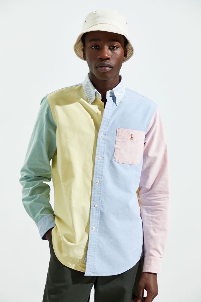 Polo Ralph Lauren Classic Colorblock Button-Down Shirt | Urban Outfitters