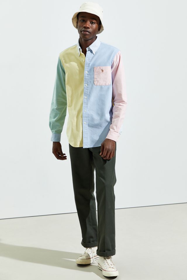 Polo Ralph Lauren Classic Colorblock Button-Down Shirt | Urban Outfitters