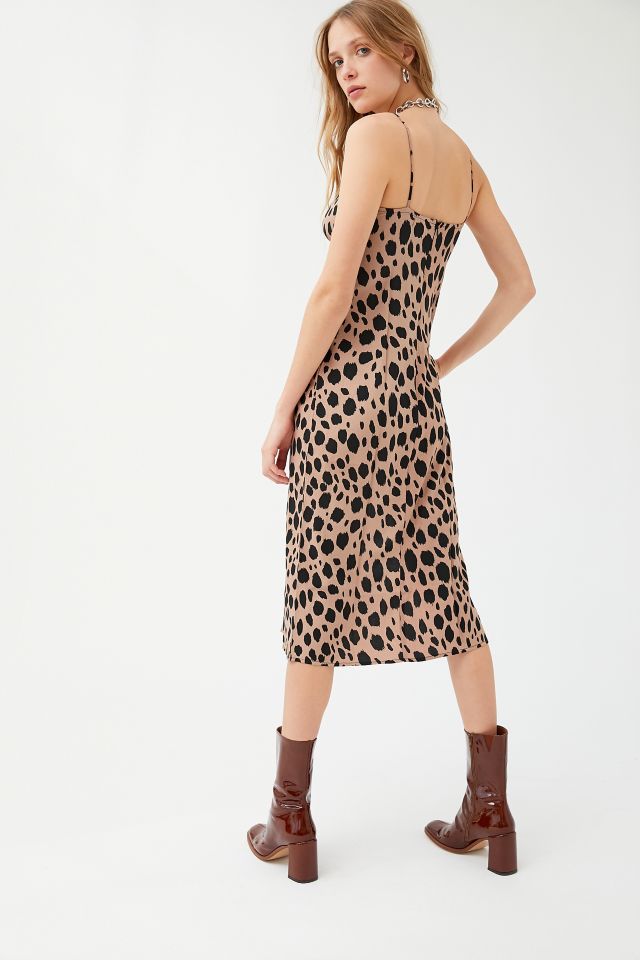 Robe Midi Motel Cypress à Fente Latérale #3