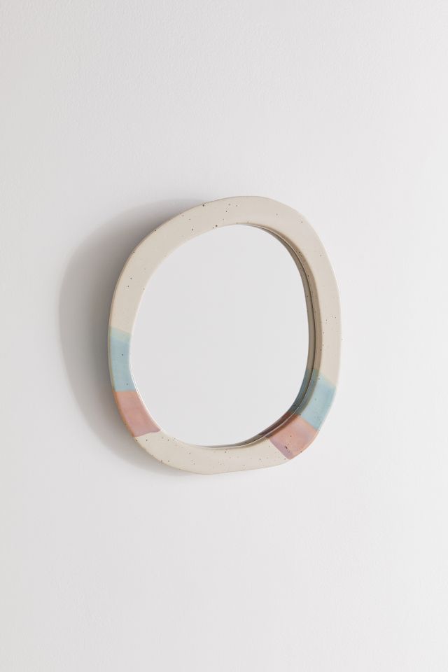 Soft Stripe Wall Mirror #1