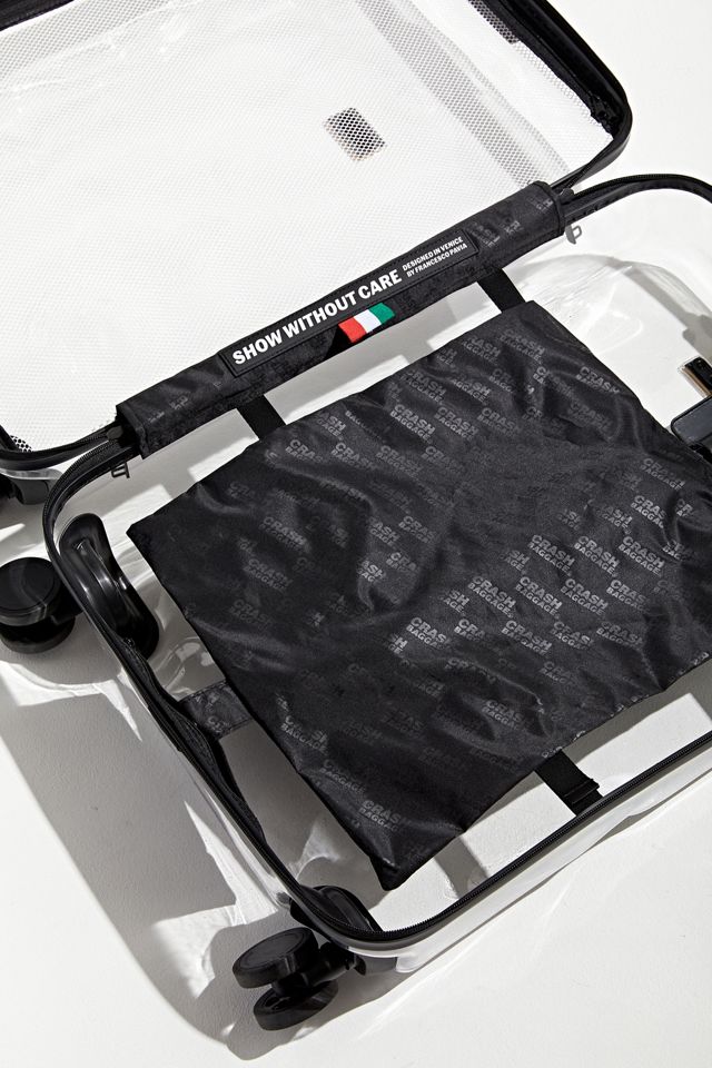 Crash Baggage Share Medium Transparent Luggage #4