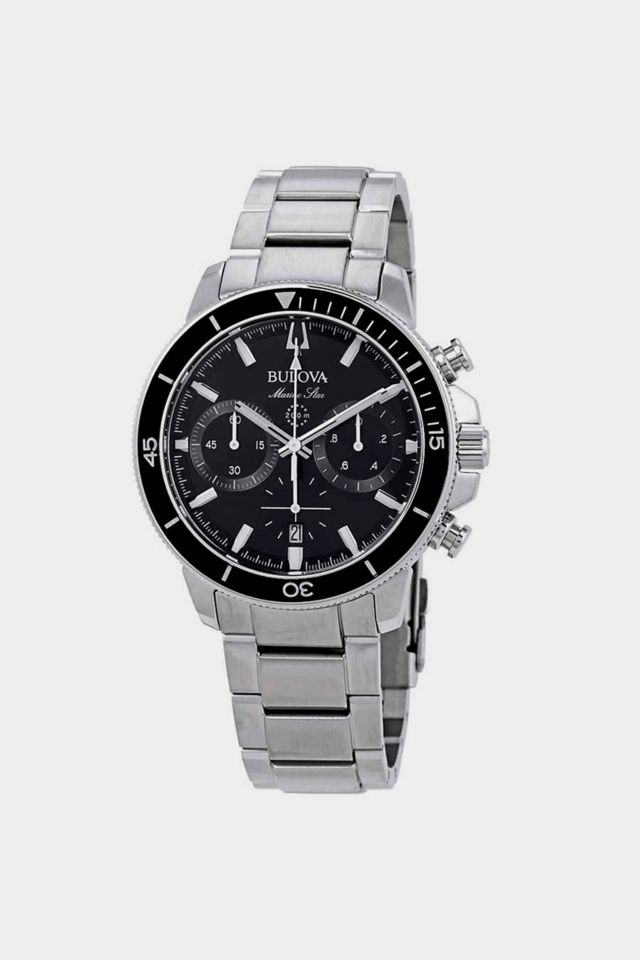 96b272 men's marine shop star chronograph watch