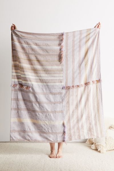 Mackenzie Patched Throw Blanket | Urban Outfitters Canada