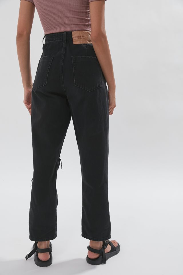 One Teaspoon Smith High-Waisted Trouser Jean – Blacksmith #1