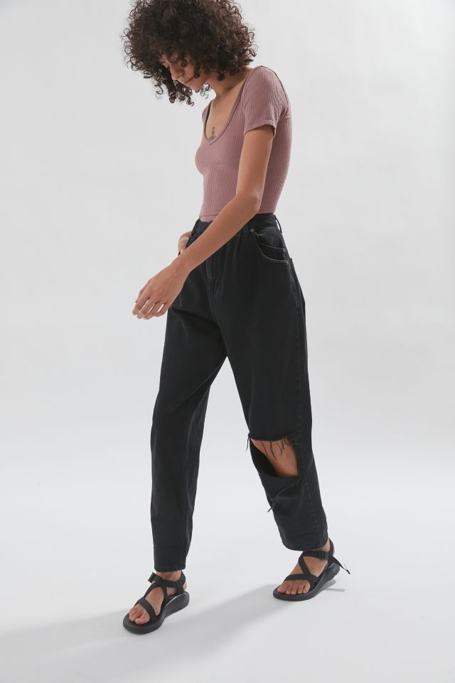 One Teaspoon Smith High-Waisted Trouser Jean – Blacksmith #3