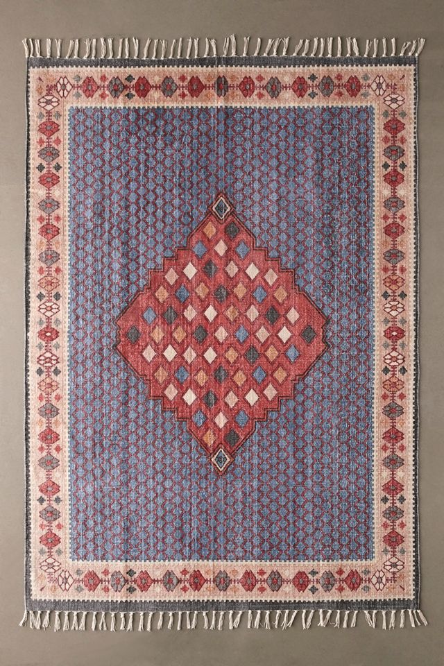 Scandi Candi Brushed Rug | Urban Outfitters