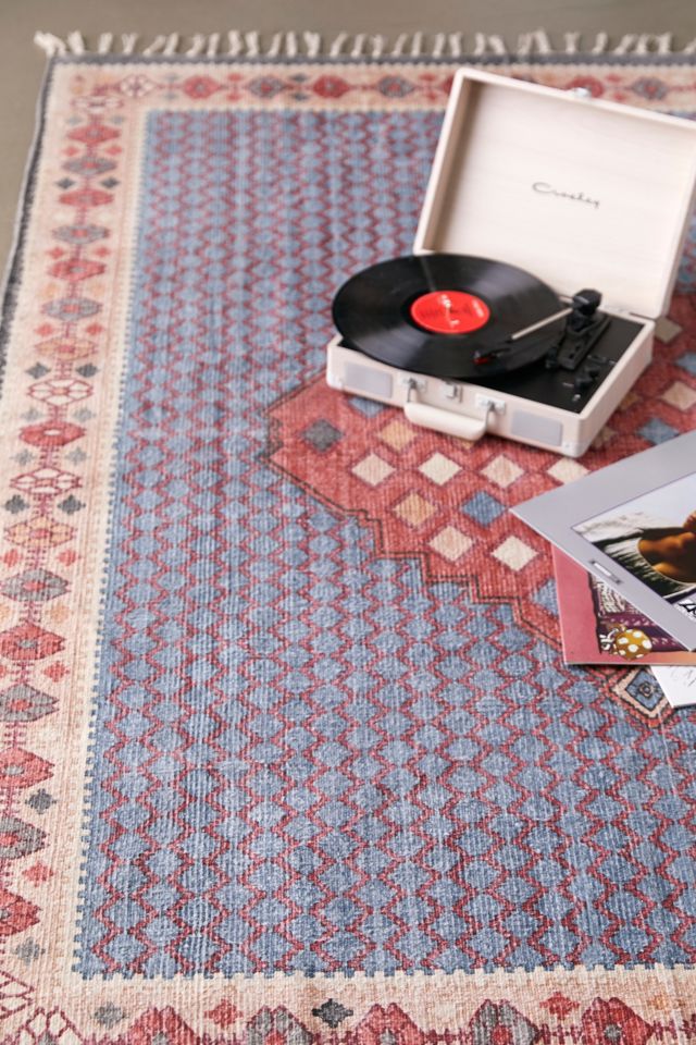 Scandi Candi Brushed Rug | Urban Outfitters