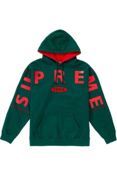 Supreme Spread Logo Hooded Sweatshirt | Urban Outfitters