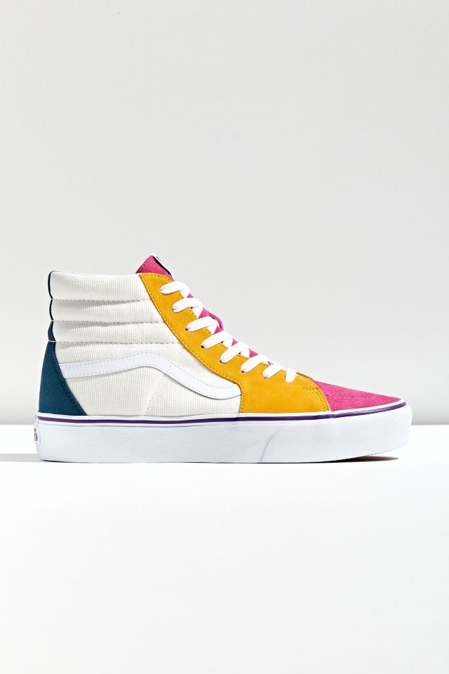 Vans Sk8-Hi Corduroy Platform Sneaker | Urban Outfitters