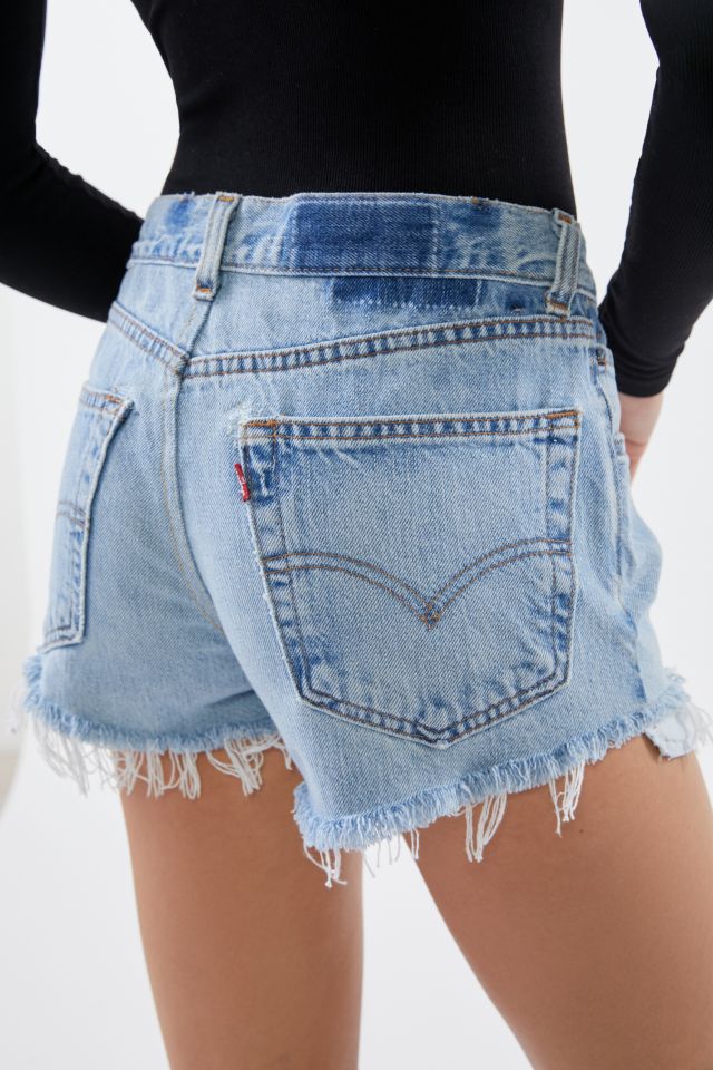 Urban Renewal Recycled Levi's Basic Denim Cutoff Short | Urban Outfitters