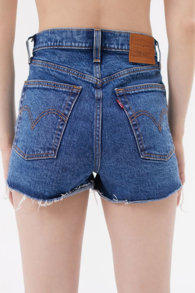 Levi’s Ribcage Denim Short - Charles Erosion #2