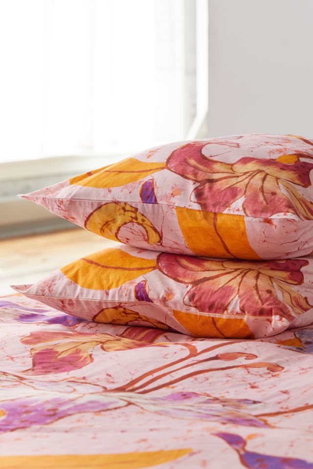 Liliana Floral Scarf Print Sham Set #1