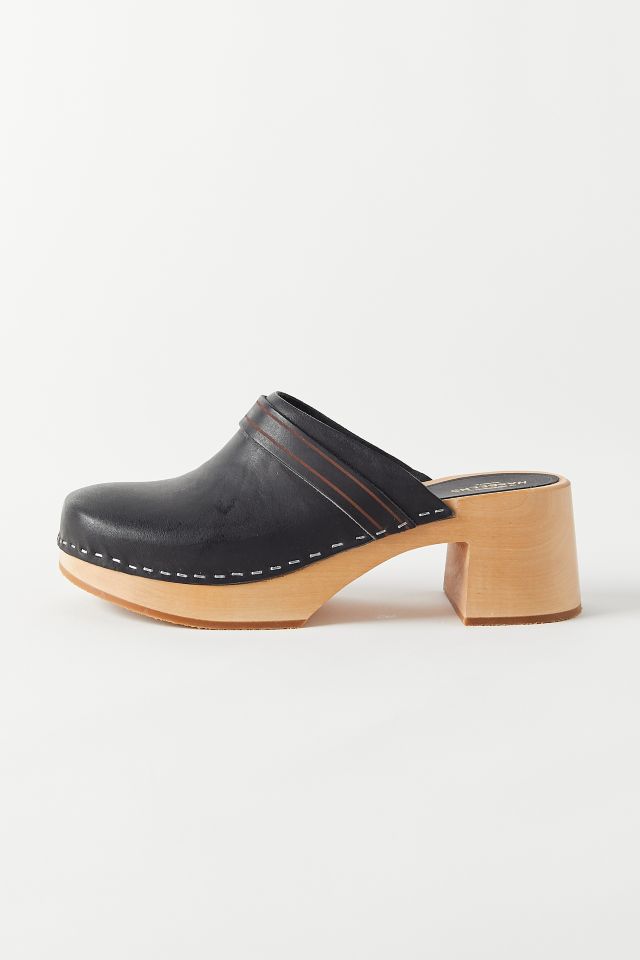 Swedish Hasbeens Dagny Heeled Clog #1