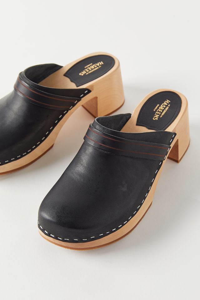 Swedish Hasbeens Dagny Heeled Clog #3