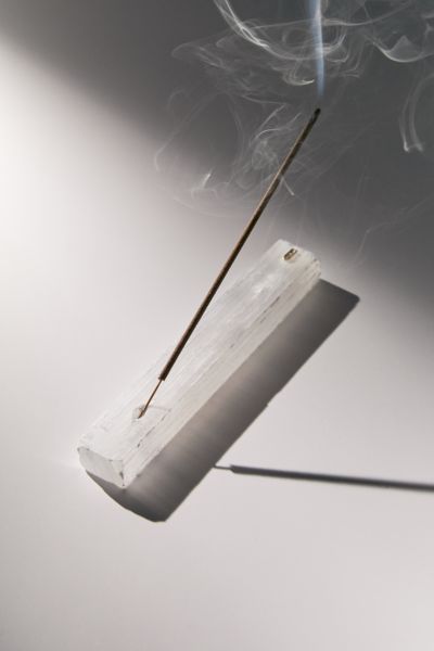 Shop Ariana Ost Crystal Incense Holder In White At Urban Outfitters
