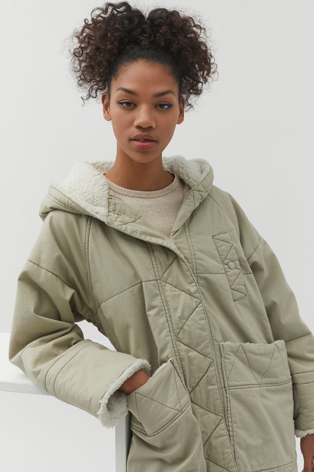 UO Fiona Sherpa Lined Jacket #3