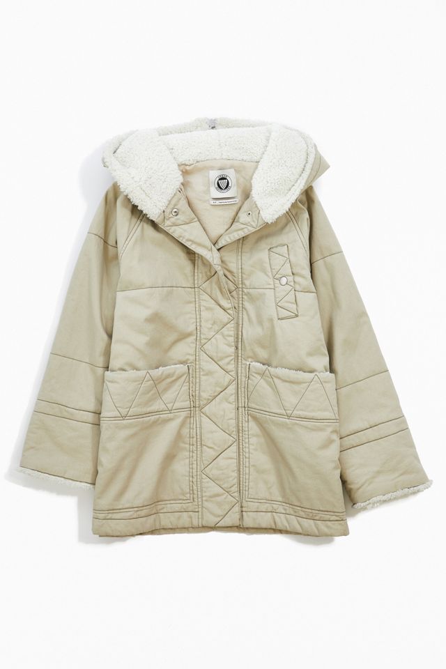 UO Fiona Sherpa Lined Jacket #4