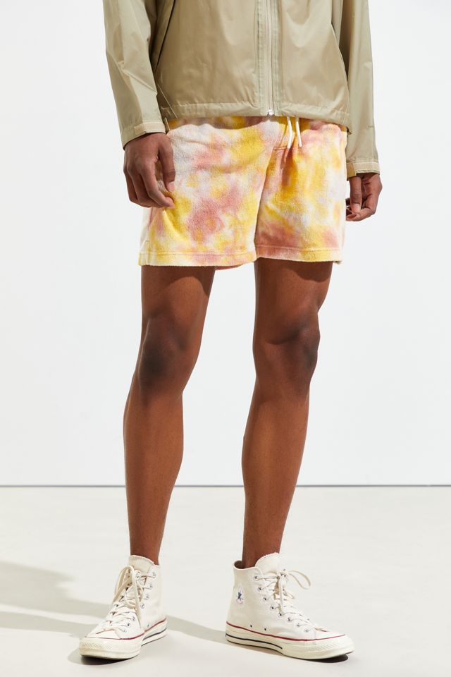 UO Lucien Tie-Dye Terry Cloth Short   #1
