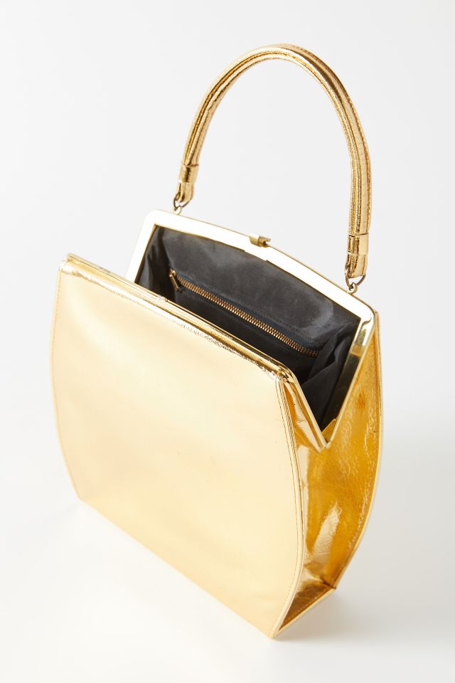 Vintage Metallic Gold Bag  #1