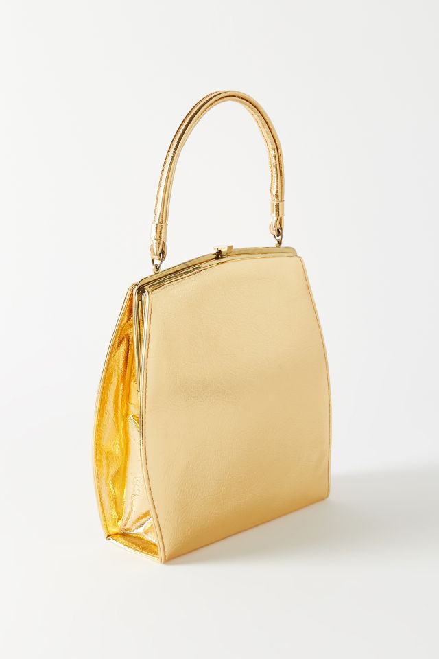 Vintage Metallic Gold Bag  #2