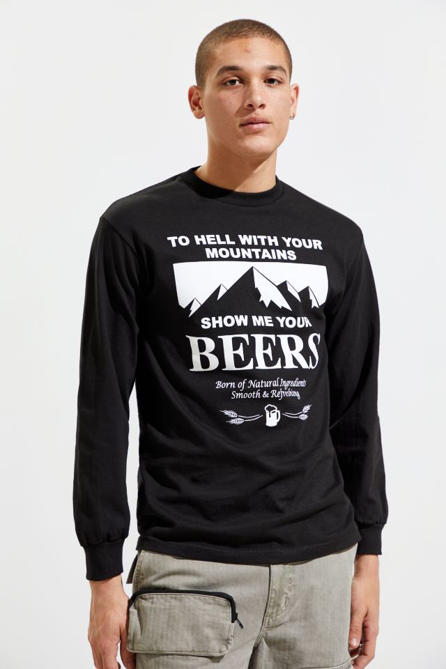 Beers™ Mountains Long Sleeve Tee #1