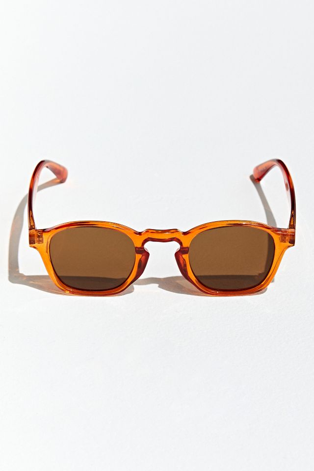 UO Blunt Keyhole Rounded Square Sunglasses #1