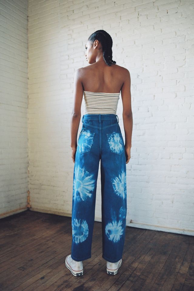 BDG Erin High-Waisted Cocoon Jean – Tie-Dye Denim #3