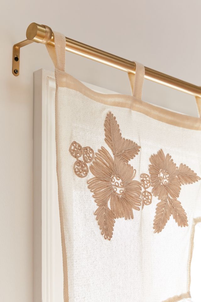 Floral Mesh Valance #1