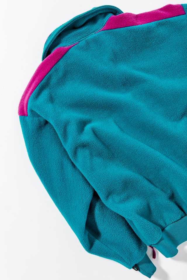 Vintage Columbia Turquoise Fleece Jacket #1