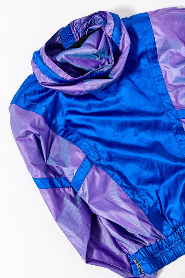 Vintage Metallic Windbreaker Jacket  #1