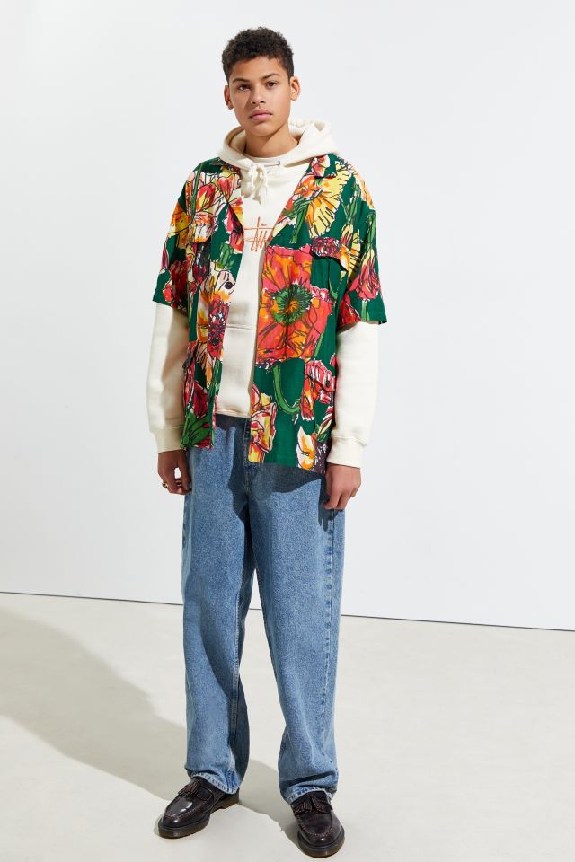 9M Safari Short Sleeve Button-Down Shirt   #1