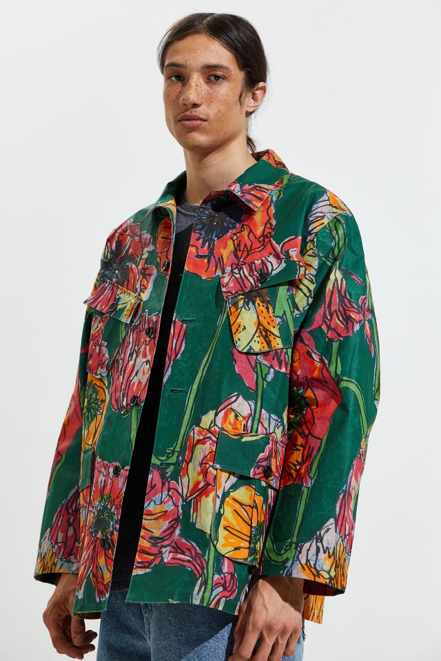 9M Floral Safari Jacket | Urban Outfitters