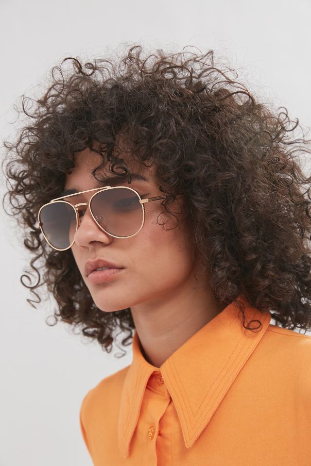 DIFF Eyewear Noa Aviator Sunglasses | Urban Outfitters