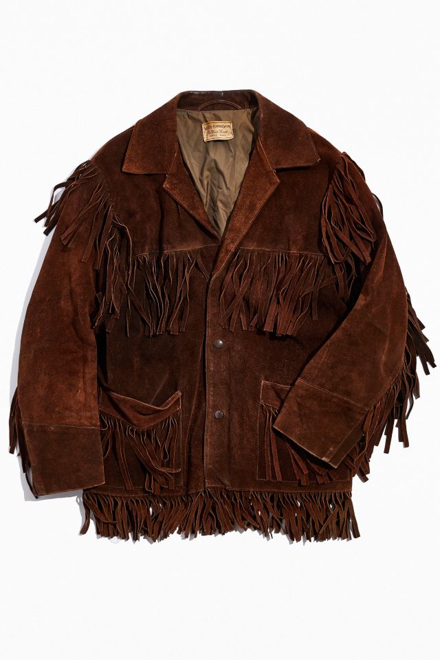 Vintage western leather clearance jacket