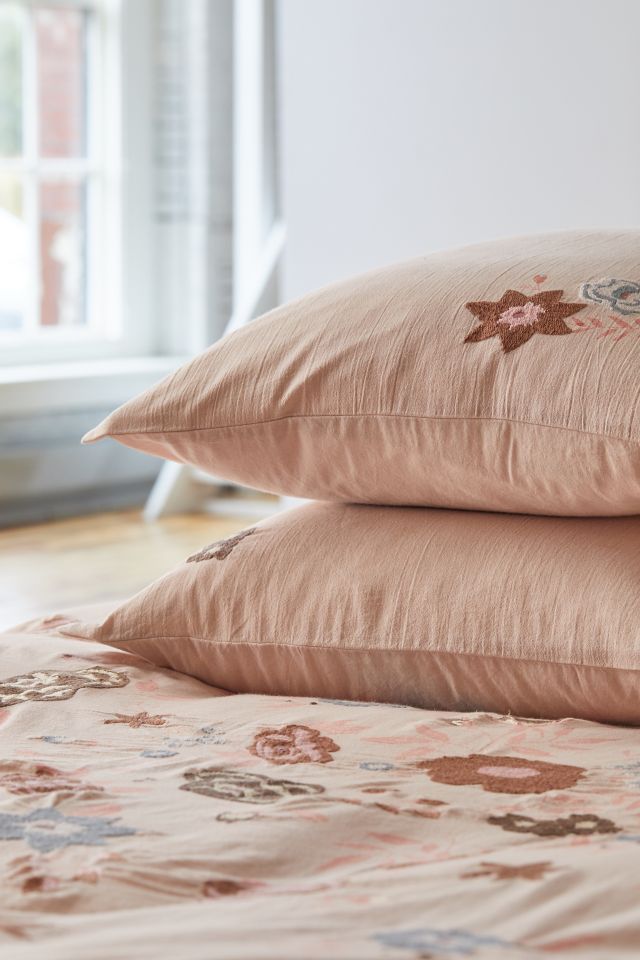 Blossom Embroidered Sham Set #2