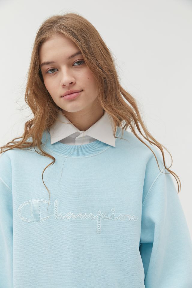 Champion uo exclusive boyfriend crew neck sweatshirt hotsell